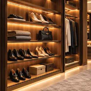 Dressing sur mesure éclairé
